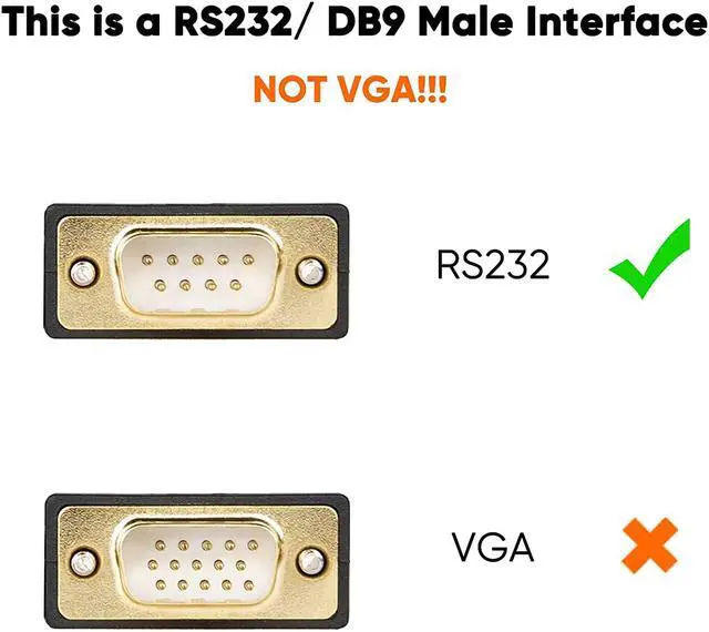 Alt view image 2 of 7 - CableCreation USB to RS232 Serial Adapter with PL2303 Chipset (2-Pack), 3.3 Feet DB9 Male Serial Converter Cable for Windows 11,10, 8.1, 8,7, Linux, Mac OS, Black