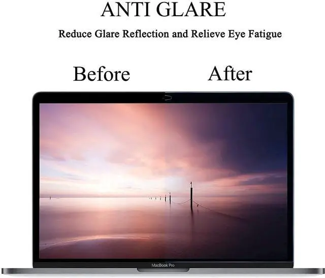 Alt view image 5 of 7 - MasiBloom Clear Anti Blue Light Screen Protector for 2020 Released MacBook Air 13 inch (Model A2337 A2179) 2018 Released (Model A1932) with Touch ID & Retina Display 4H Hardness Anti Scratch & Protect