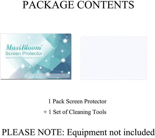 Alt view image 6 of 7 - MasiBloom Clear Anti Blue Light Screen Protector for 2020 Released MacBook Air 13 inch (Model A2337 A2179) 2018 Released (Model A1932) with Touch ID & Retina Display 4H Hardness Anti Scratch & Protect
