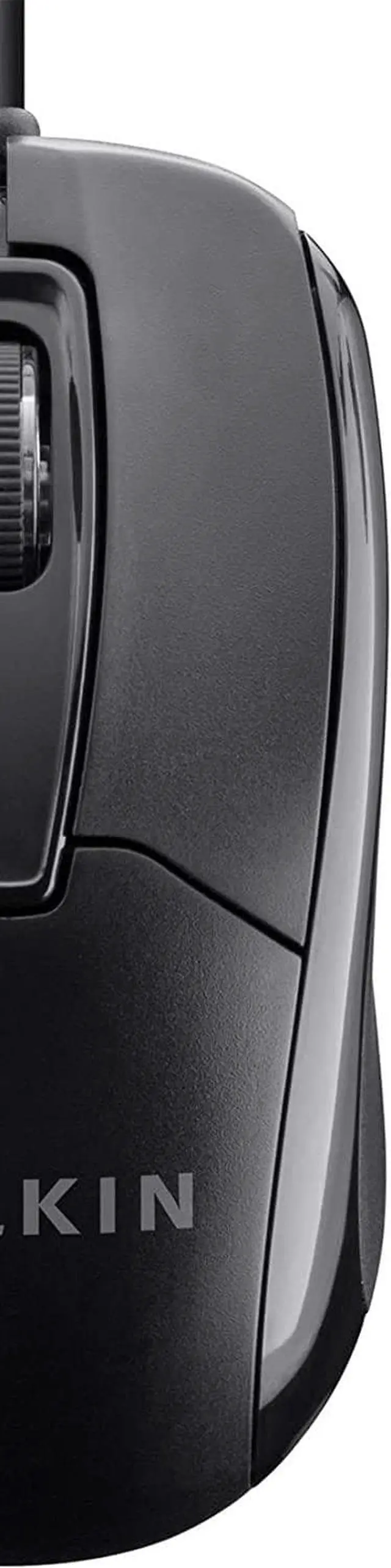 Alt view image 3 of 3 - 3-Button Wired USB Optical Mouse with 5-Foot Cord Compatible with PCs Macs Desktops and Laptops