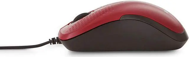 Alt view image 12 of 16 - Verbatim Silent Corded Optical Mouse - Red