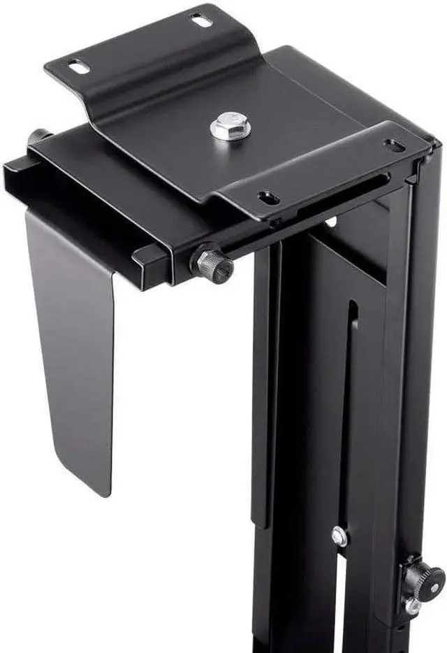 Alt view image 6 of 6 - Monoprice PC Tower Holder - Adjustable Under Desk Mount, Designed for Use with Sit-Stand Desks - Workstream Collection