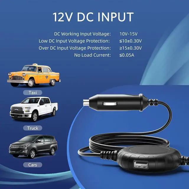 Alt view image 3 of 7 - Universal 100W Laptop Car Charger 15V 16V 18.5V 19V 19.5V 20V DC Power Adapter W/16 Tips for HP Dell ASUS Samsung Sony Acer Toshiba Gateway Lenovo ThinkPad Compaq and More Laptop Computers