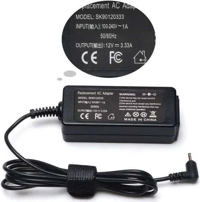 Alt view image 4 of 7 - 40W Ac Adapter Laptop Charger for Samsung 11.6" Chromebook 2 3 Xe303c12, Xe303c12-a01 303c 500c 503c Aa-pa3n40w Pa-1250-98 Np930x2k a12-040n1a Xe500c12 Xe500c13 AA-PA3N40W 503c Xe503c12 Xe503c32 Power