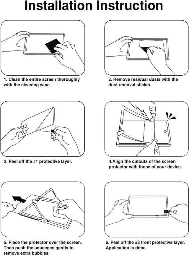 Alt view image 6 of 7 - Matte Screen Protector for  Surface Pro 7 Plus/Pro 7/Pro 6/Pro 5/Pro 4/Pro LTE Tablet Anti Reflection PET Film Write Draw and Sketch with Surface Pen Like on Paper Clear