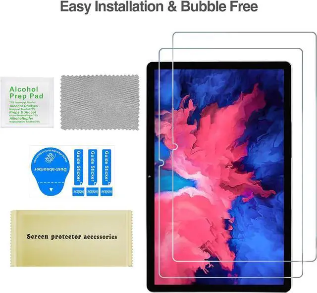 Alt view image 6 of 7 - [Pack of 2 Screen Protector for  Tab P11 2020 / Tab P11 Plus 2021 Release 11 Inch Full HD Tablet Protective Folio Screen Protector Protective Glass - Clear