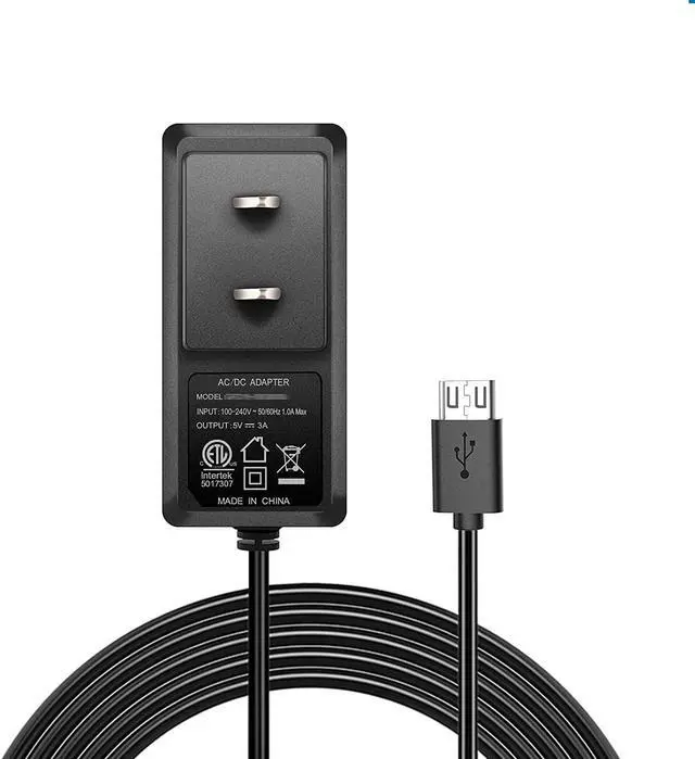 Alt view image 5 of 7 - Raspberry Pi Power Supply, SoulBay 5V 3A Micro USB AC Adapter with 6Feet Long Cord for Raspberry Pi 3 2 Model B/B+ Pi A/A+ Zero, Android Tablet, Compatible with DC5V 2.5A 2A - OEM