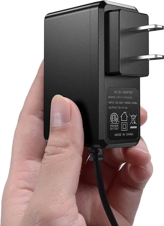 Alt view image 7 of 7 - Raspberry Pi Power Supply, SoulBay 5V 3A Micro USB AC Adapter with 6Feet Long Cord for Raspberry Pi 3 2 Model B/B+ Pi A/A+ Zero, Android Tablet, Compatible with DC5V 2.5A 2A - OEM