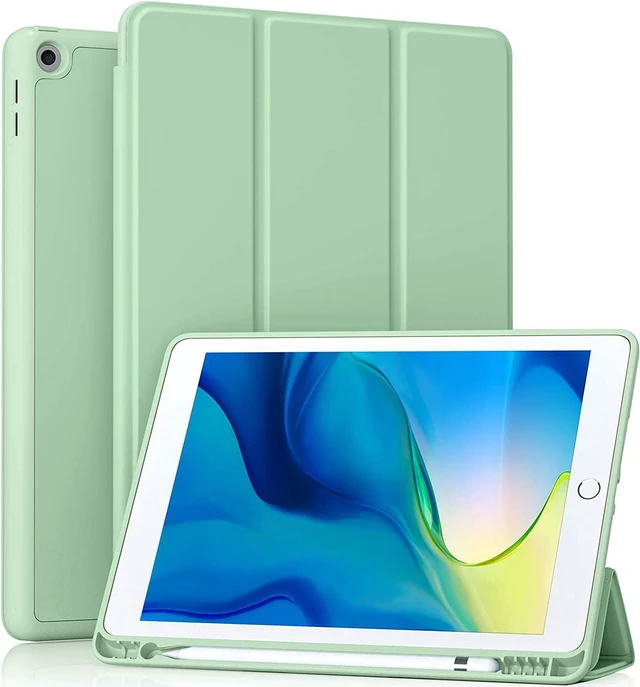 Main image of Akkerds for iPad 9th/8th/7th Generation Case 10.2 Inch, Matcha Green