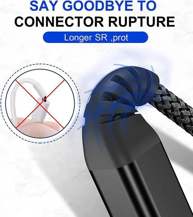 Alt view image 7 of 8 - Printer Cable 10ft Sweguard USB Printer Cord USB 2.0 Type A Male to B Male Cable Scanner Cord High Speed Compatible with HP Canon Dell Epson Brother Lexmark Xerox Samsung and Piano DAC-Black
