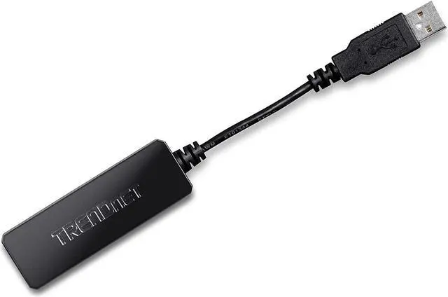 Alt view image 2 of 3 - USB 2.0 to Fast Ethernet Adapter Supports Windows and Mac OS ASIX AX88772A Chipset Backwards Compatible with USB 1.0 and 1.0 Full Duplex 200 Mbps Ethernet Speeds Black TU2-ET100
