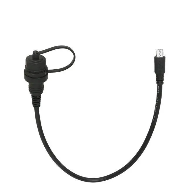 Alt view image 3 of 7 - 30cm Micro USB Mount Extension Dash Flush Cable for Car, Boat, Motorcycle, Truck Dashboard (Micro USB)
