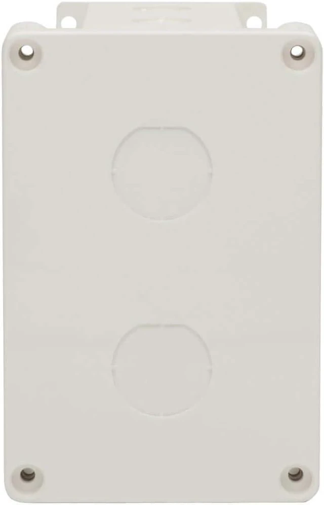 Alt view image 4 of 5 - Tripp Lite Waterproof CAT5E/Cat6 Electrical Junction Box 2 Cutouts TAA (N206-SB01-IND)