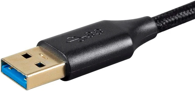 Alt view image 3 of 6 - Monoprice 130716 USB 3.0 A Male to A Female Premium Extension Cable 10', Black