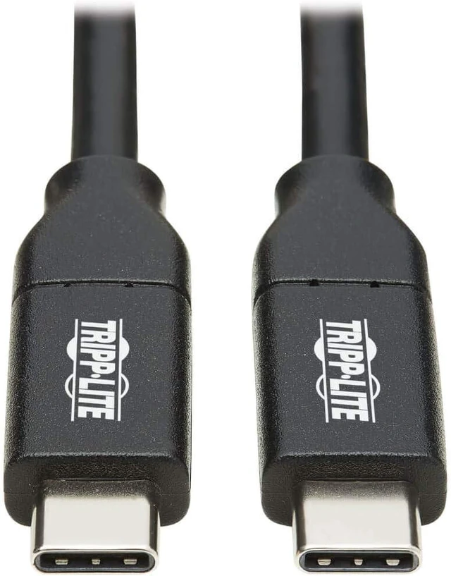 Main image of Tripp Lite USB Type C to USB C Cable USB 2.0 5A Rating USB-If Cert M/3M (U040-C3M-C-5A)
