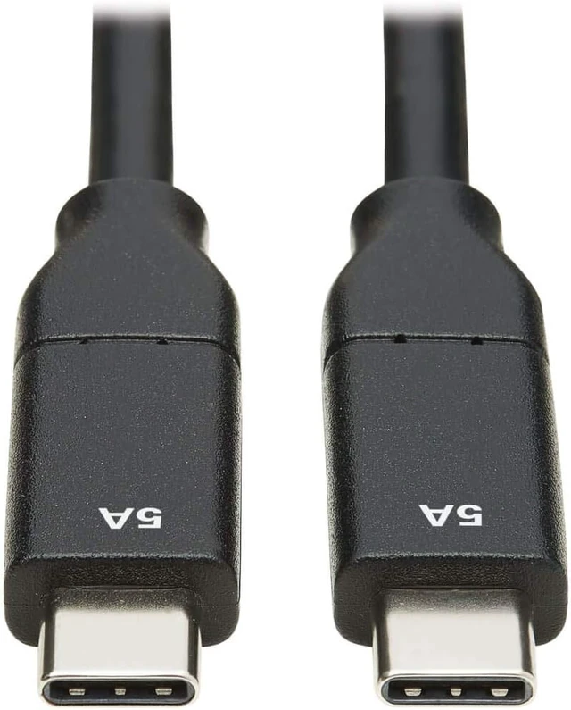 Alt view image 2 of 4 - Tripp Lite USB Type C to USB C Cable USB 2.0 5A Rating USB-If Cert M/3M (U040-C3M-C-5A)