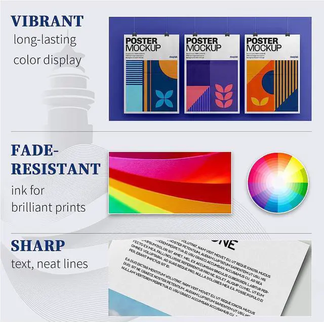 Alt view image 4 of 7 - 61 Black Color Combo Pack, Remanufactured Ink Cartridge Replacement  61XL HP61 for Envy 4500 5530 4502 4501 OfficeJet 4630 4635 2620 DeskJet 2540 3050 2050 1000 1010 1510 3510 Printers (2 Pack)