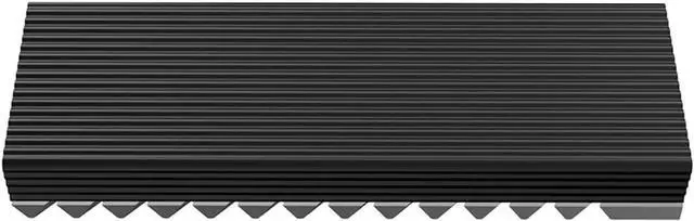 Alt view image 3 of 7 - M.2 Heatsink Cooler, NVMe M.2 2280 SSD Double-Sided Heat Sinks with Silicone Thermal Pad for PC/PS5 (Gray)