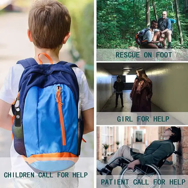 Alt view image 6 of 6 - The Original Self Defense Siren Keychain for WomenPersonal Alarm & Keychains for Women SafetyAlarm with Strobe Light and Key Chain, Helps Elders & Womens & Kids Emergency Call (Charcoal)