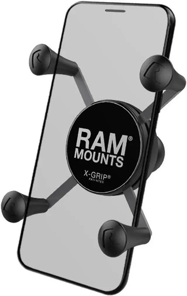 Main image of Ram Mount Cradle Holder for Universal X-Grip Cellphone/iPhone with 1-Inch Ball - Non-Retail Packaging - Black