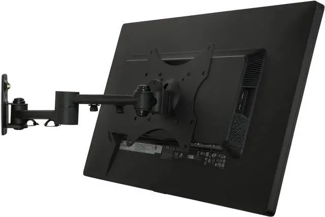 Alt view image 3 of 7 - TV Wall Mount Bracket | Quick Release | Full Motion Swing Out Tilt Swivel | Articulating Arm for 13-42" Flat Screens and Monitors | VESA 75 to 200 | 44 Pound Capacity | Anti-Theft Locking