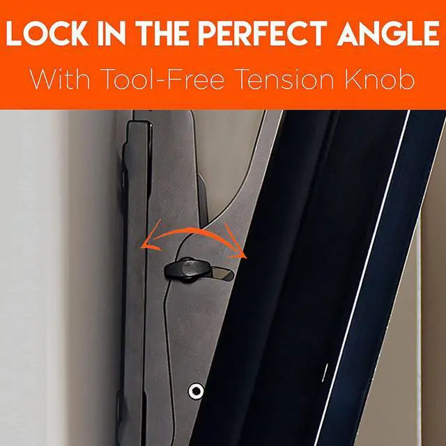 Alt view image 18 of 20 - ECHOGEAR Low Profile Fixed TV Wall Mount Bracket for 32-80 inch Flat Screen TVs