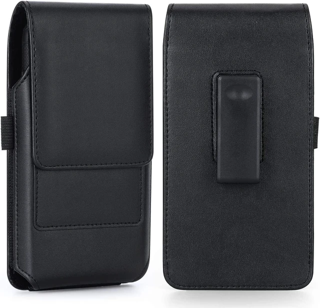 Main image of Phone Holster for Galaxy S21 FE S20 FE 2022 Leather Belt Case 360 Rotating Pouch With Belt Clip for S23+ S22+ S22 Ultra S20 Ultra A53 A33 M33 A13 M22 F41 A71