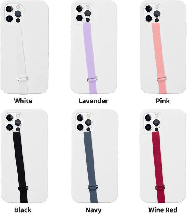 Alt view image 7 of 7 - Stretching Silicone Phone Strap as Cell Phone Grip Holder Reusable Slim Cell Phone Holder for Hand with Clip for Galaxy & iPhone Case. Sinji Finger Strap Clip (Black 230)