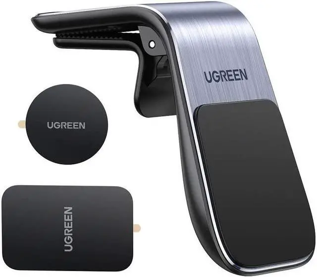 Main image of UGREEN Magnetic Phone Car Mount Air Vent Cell Phone Holder Clip Stand Cradle Compatible for iPhone 13 12 11 Pro Max XR XS X 8 7 Plus SE Samsung S20 S10+ S9 Note 10 Pixel 3 XL and More