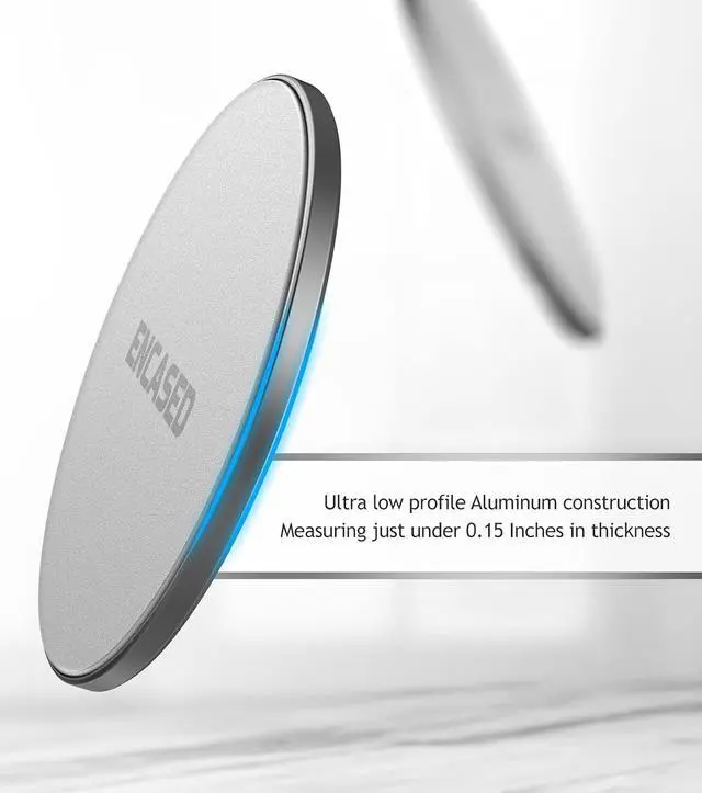 Alt view image 4 of 6 - ENCASED Stick-on iPhone Holder, Compatible with MagSafe Mount (Ultra Slim 0.15") Secure Magnetic Mounting Disk for Wall, Car Dash, Home Gym, Kitchen Fridge Accessories (Adhesive Sticker Back)