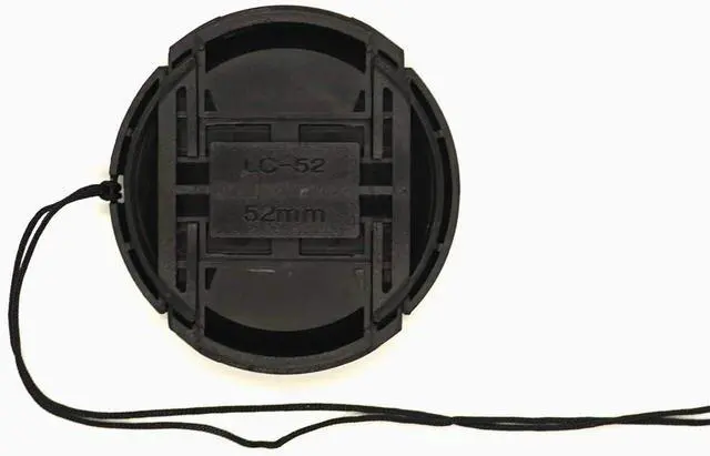 Alt view image 2 of 7 - 52mm Lens Cap for Nikon D5500 D5200 D5100 D3200 w/NIKKOR AF-S 18-55mm | Compatible for Canon EF-M 18-55mm 55-200mm