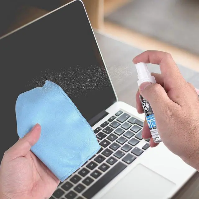 Alt view image 6 of 6 - Camkix Lens and Screen Cleaning Kit - 2X Cleaning Spray 2X Microfiber Cloth - Perfect to Clean The Lens of Your DSLR and Compatible with Your Camera, Smartphone, Tablet, Notebook, etc.
