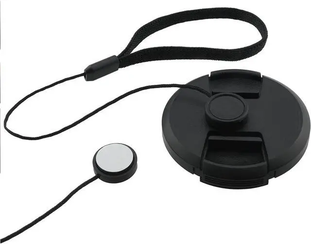 Alt view image 6 of 7 - 52mm Lens Cap Bundle - 4 Snap-on Lens Caps for DSLR Cameras - 4 Lens Cap Keepers - Microfiber Cleaning Cloth Included - Compatible Nikon, Canon, Sony Cameras (52mm)