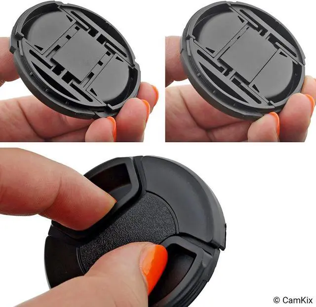 Alt view image 7 of 7 - 58mm Set of 2 Camera Lens Hoods and 1 Lens Cap - Rubber (Collapsible) + Tulip Flower - Sun Shade/Shield - Reduces Lens Flare and Glare - Blocks Excess Sunlight (58 mm, Rubber Hood + Tullip Hood + Cap)
