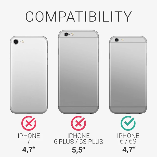 Alt view image 5 of 6 - Case Compatible with iPhone 6 / 6S Case - TPU Silicone Phone Cover with Soft Finish - Blue Reef