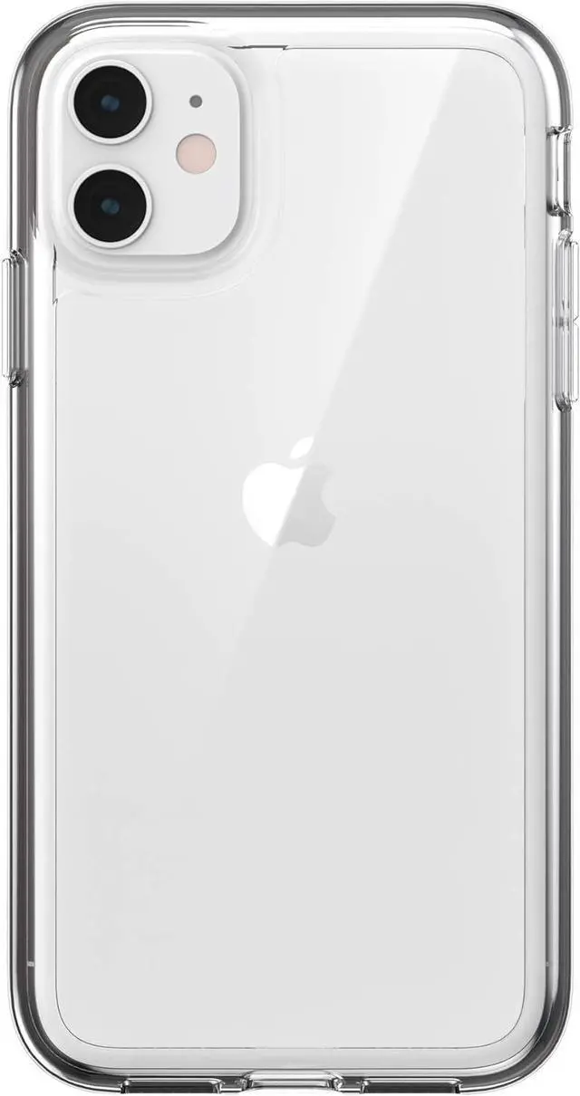 Alt view image 2 of 6 - iPhone 11 Clear Case - Drop Protection & Scratch Resistant Anti-Yellowing & Anti-Fade with Dual Layer Protetective Slim Transparent Design - Crystal Clear iPhone 11 Cases - GemShell