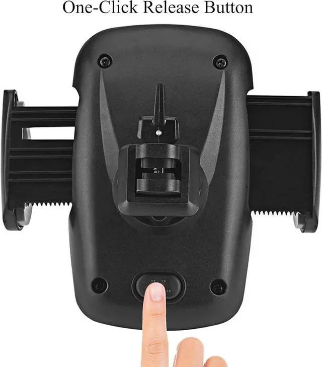 Alt view image 2 of 7 - Car Phone Mount Air Vent Cellphone Holder Cradle 2Pack Universal for iPhone 15/14/13/12/11/11 Pro/11 Pro Max/X Xs XR Xs Max and More Smartphones Black