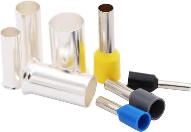 Alt view image 2 of 7 - 390pcs AWG (2 4 6 8 10 12 14 16) Wire Ferrules Kits Crimp Terminal Connector Kits