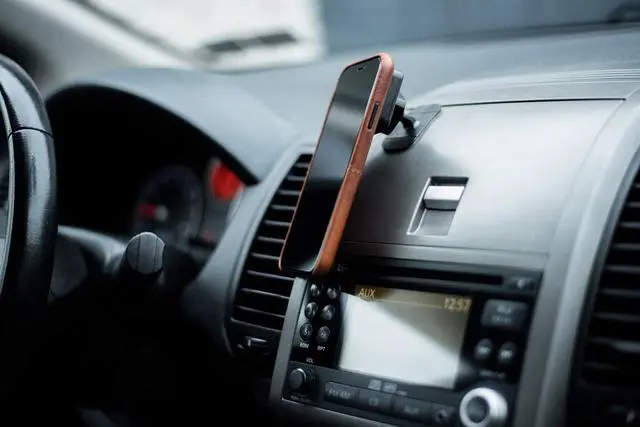 Alt view image 3 of 7 - Dockem DashMini Magno Mount 3.0 Series: Magnetic Car Mount for Dash with Adhesive Base, Magnet Head, and Swivel Ball Socket