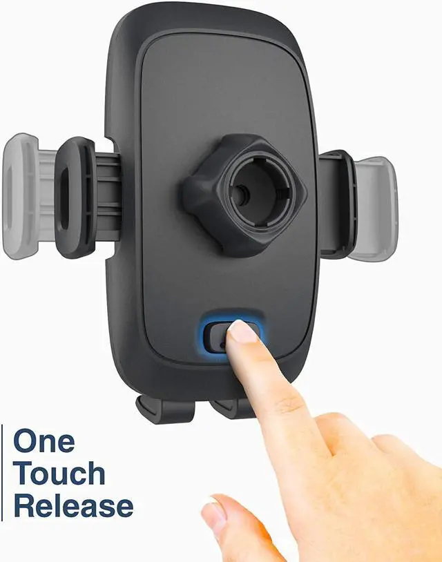 Alt view image 2 of 7 - ENCASED Vent Mount Phone Holder for Car, Secure Case-Friendly Grips (Compatible with iPhone/Samsung Models)