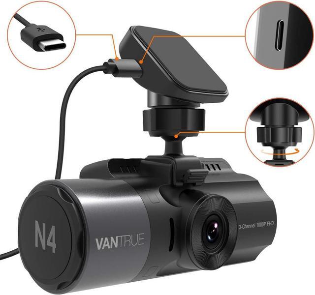 Alt view image 2 of 6 - Vantrue N4, N2S, X4S, N1 Pro(2023), T3 Dash Cam GPS Receiver Module Type C USB Port Adhesive Mount for Windows and Mac
