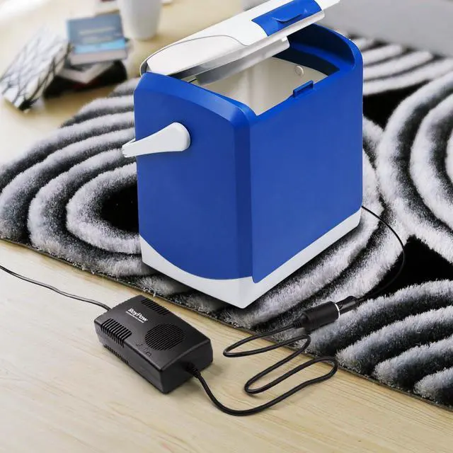 Alt view image 6 of 7 - RoyPow AC to DC Converter, 120W (Max 150W) AC/DC Adapter Car Cigarette Lighter Socket 120V/110V to 12V/10A Power Supply Transformer for Inflator, Car Refrigerator