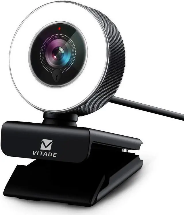 Main image of PC Webcam for Streaming HD 1080P, 960A USB Pro Computer Web Camera Video Cam for Mac Windows Laptop Conferencing Gaming Webcam with Ring Light & Microphone