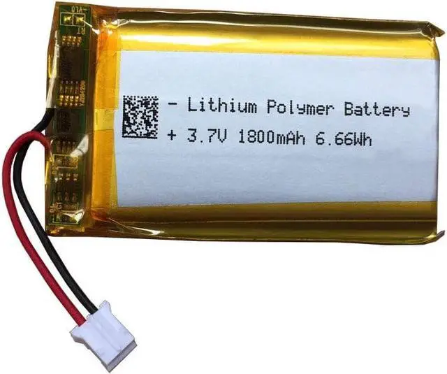 Alt view image 2 of 6 - 3.7v 1800mAh Battery Lip1859 for Sony PS3 Controller Battery Replacement, fits CECHZC2E CECHZC2U Controller and Playstation Gold Wireless Headset Battery Replacement