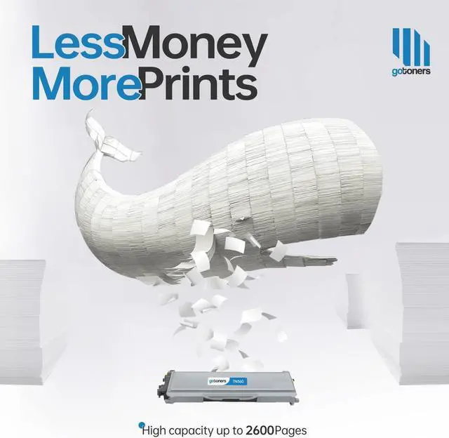 Alt view image 4 of 5 - Gotoners 2PK Compatible Replacement Toner Cartridge TN-360 for Brother HL-2140 DCP-7030 MFC-7840 MFC-7440 MFC-7840W DCP-7045 MFC-7840N HL-2170 MFC-7345 MFC-7440N HL-2150N HL-2170W HL-2150