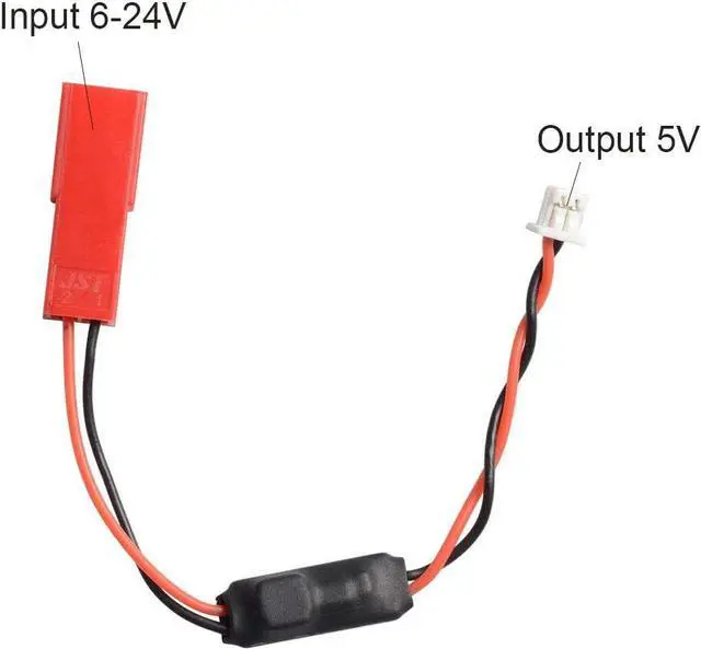 Alt view image 5 of 5 - Wolfwhoop PW-D Control Buck Converter 6-24V to 5V 1.5A Step-Down Regulator Module Power Inverter Volt Stabilizer