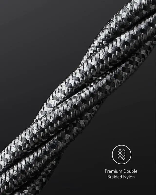 Alt view image 6 of 6 - USB C to USB C Cable Type-C 60W Fast Charging Cable (1FT 1Pack) for iPhone 16 Series iPad mini 6 and More (Black)