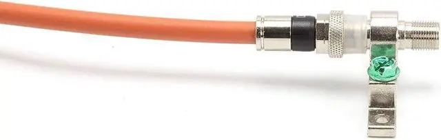 Alt view image 7 of 7 - THE CIMPLE CO 75 Feet (23 Meter) - Direct Burial Coaxial Cable 75 Ohm RF RG6 Coax Cable, with Rubber Boots - Outdoor Connectors - Orange - Solid Copper Core - Designed Waterproof and can Be Buried
