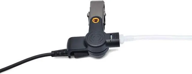 Alt view image 3 of 7 - HYS Receiver/Listen ONLY Surveillance 3.5mm Headset Earpiece with Clear Acoustic Coil Tube Earbud for Two-Way Radios, Transceivers and Radio Speaker Mics Jacks