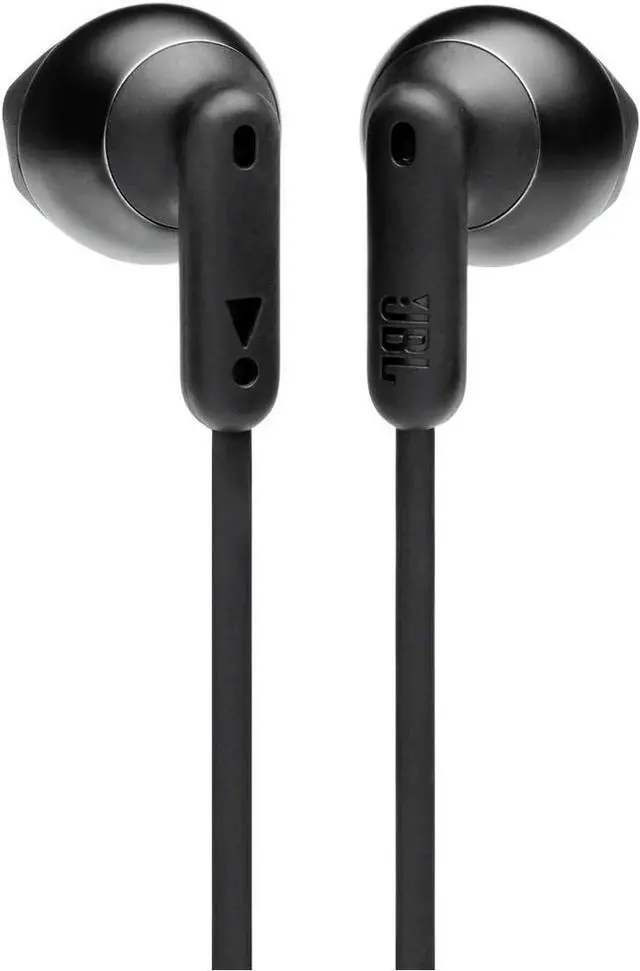 Alt view image 3 of 7 - Tune 215 - Bluetooth Wireless in-Ear Headphones with 3-Button Mic/Remote and Flat Cable - Black Small